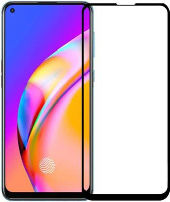 DMJHP Edge To Edge Tempered Glass for Oppo F19s(Pack of 1)