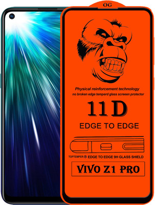 TOPTEMPER Edge To Edge Tempered Glass for VIVO Z1 PRO(Pack of 1)