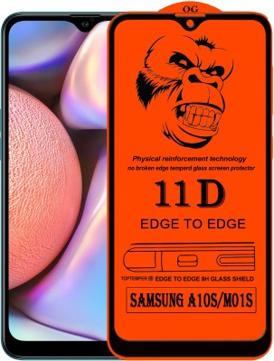 TOPTEMPER Edge To Edge Tempered Glass for SAMSUNG GALAXY M01S(Pack of 1)