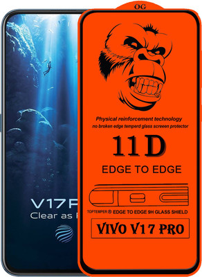 TOPTEMPER Edge To Edge Tempered Glass for VIVO V17 PRO(Pack of 1)