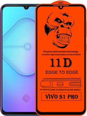 TOPTEMPER Edge To Edge Tempered Glass for VIVO S1 PRO(Pack of 1)