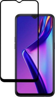 kentop Edge To Edge Tempered Glass for Realme 3i(Pack of 1)