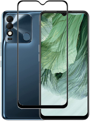 GDBUY Edge To Edge Tempered Glass for Tecno Spark 8(Pack of 1)
