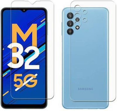 PONDRIK Front and Back Screen Guard for SAMSUNG GALAXY M32 5G(Pack of 2)