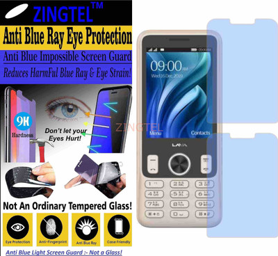 ZINGTEL Impossible Screen Guard for LAVA A9 (Impossible UV AntiBlue Light)(Pack of 1)