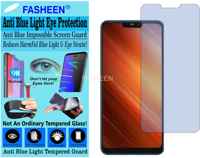 Fasheen Tempered Glass Guard for LAVA ZX (Impossible UV AntiBlue)(Pack of 1)