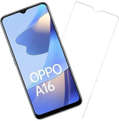 BVR Tempered Glass Guard for Oppo A16(Pack of 1)