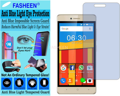 Fasheen Tempered Glass Guard for ITEL POWER PRO P41 (Impossible UV AntiBlue)(Pack of 1)
