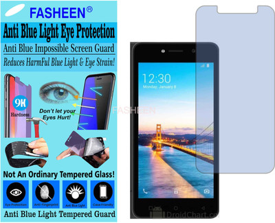 Fasheen Tempered Glass Guard for ITEL A15 (Impossible UV AntiBlue)(Pack of 1)