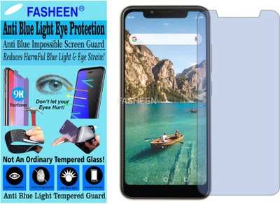 Fasheen Tempered Glass Guard for IVOOMI Z1 (Impossible UV AntiBlue)(Pack of 1)