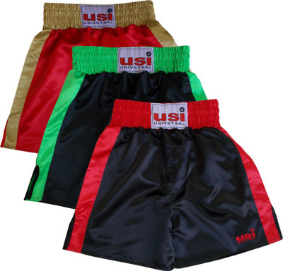 usi Solid Men Multicolor Sports Shorts