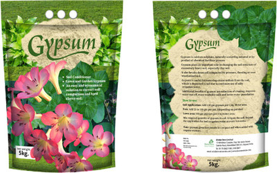 Divine Tree Gypsum Powder For Plant Calcium Sulfate Soil Conditioner For Lawn and Garden Manure(5 kg, Powder)