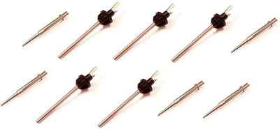 ERHIndia (Set of 5) 25W 220v-240v Soldering Iron Heating Element 25 Watt Soldering Element Round Type 25W for Replacement and Repair with Soldering Iron Tip Bit 25 W Simple(Round Tip)