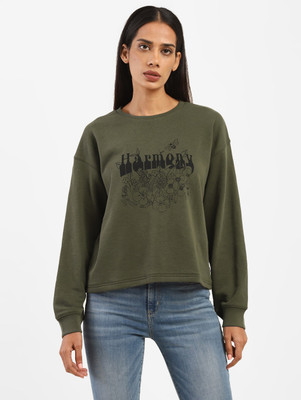 LEVI'S Full Sleeve Printed Women Sweatshirt
