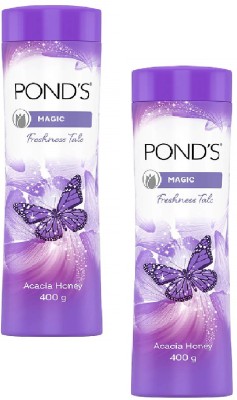 POND's MAGIC FRESHNESS POWDER ACACIA HONEY, 400G 2 PCS(2 x 400 g)