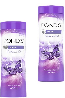 POND's MAGIC FRESHNESS POWDER ACACIA HONEY, 400G X 2 PCS(2 x 400 g)