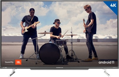 View Nokia 109 cm (43 inch) Ultra HD 4K LED Smart Android TV with Sound by JBL and Powered by Harman AudioEFX(43UHDADNDT52X)  Price Online