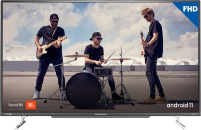 View Nokia 109 cm (43 inch) Full HD LED Smart Android TV with Sound by JBL and Powered by Harman AudioEFX(43FHDADNDT52X)  Price Online