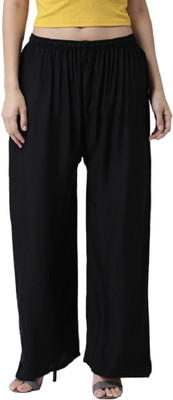 Rocksy Relaxed Women Black Trousers
