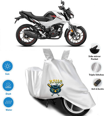 AutoGalaxy Waterproof Two Wheeler Cover for Hero(Xtreme Sports, Silver)