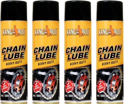 KANGAROO cln4 Chain Lube Lubricant Spray 500 ML ( Each ) Chain Oil(2 L)