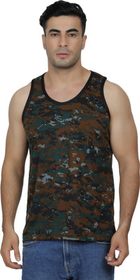 ONEBIT Printed Men Round Neck Multicolor T-Shirt