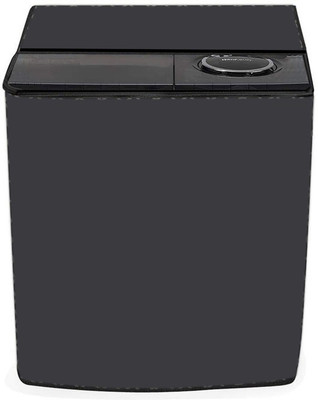 SAVEIT Semi-Automatic Washing Machine  Cover(Width: 84 cm, Gray)