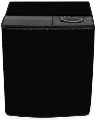 SAVEIT Semi-Automatic Washing Machine  Cover(Width: 63 cm, Black)