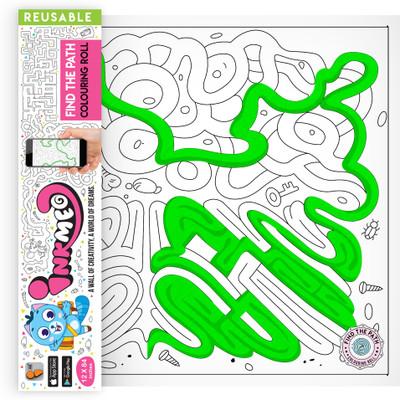Inkmeo Find the Path Colouring Roll