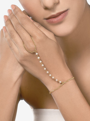 Hand bracelet shop with ring flipkart