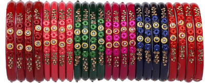 Amika Glass Bangle Set(Pack of 24)