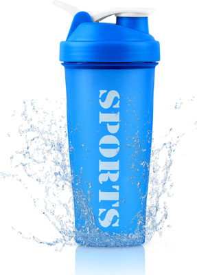 Dassio 650 ml Plastic Shaker(Pack of 1, Blue)