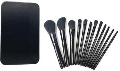 SHEELU Makeup Brush Set with Storage Box (Pack of 12)(Pack of 12)