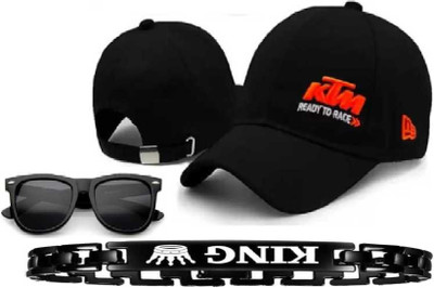 Pramukhraj Enterprise Solid Sports/Regular Cap Cap(Pack of 3)