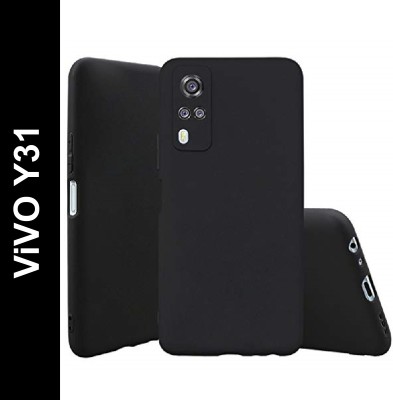 Faybey Back Cover for ViVO Y31(Black, Shock Proof, Silicon, Pack of: 1)