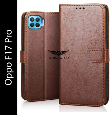 SHINESTAR. Back Cover for Oppo F17 Pro(Black, Pack of: 1)