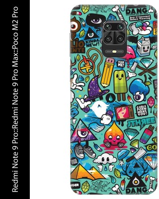 Casotec Back Cover for Mi Redmi Note 9 Pro, Redmi Note 9 Pro Max, Poco M2 Pro(Multicolor, 3D Case, Pack of: 1)