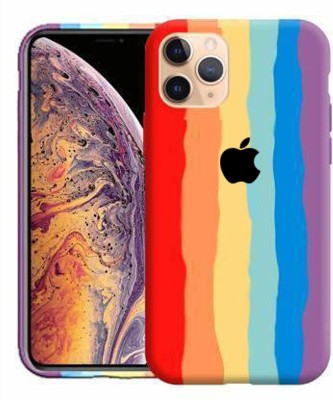 Uniqtry Back Cover for Apple iphone 11 Pro Max(Multicolor, Dual Protection, Silicon, Pack of: 1)