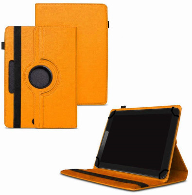 HARITECH Flip Cover for Lenovo Tab M10 HD 2nd Gen (10.1 Inch) (TB-X306X/TB-X306F)(Orange, Grip Case, Pack of: 1)