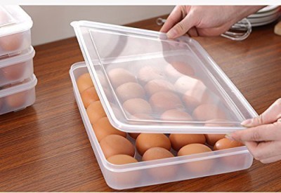 Kankodo Plastic Egg Container  - 2 dozen(White)