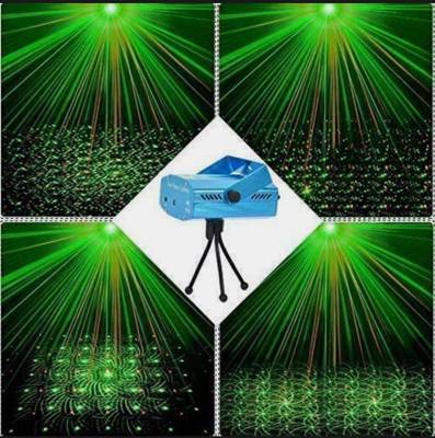 Skylight Mini LED Laser Projector Christmas Decorations Laser Disco Light Laser Light Dj Voice-Activated DJ Disco Party Club Light [BLACK] Shower Laser Light (Ball Diameter: 15) Disco Ball Set