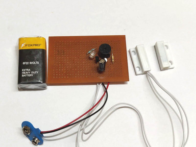 Technical hut Theft Prevention Alarm Electronic project kit Science model Educational Electronic Hobby Kit