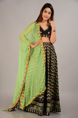 Alasha Women Ethnic Top and Skirt Set