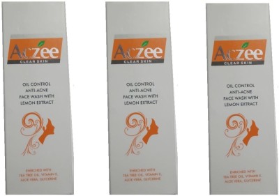 aczee AC ZEE Facewash Clear skin pack 3 (180 gm) Face Wash(180 g)