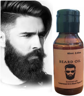 ADJD Natural Oils & smooth Beard Oil for men & boys Hair Oil(60 ml)