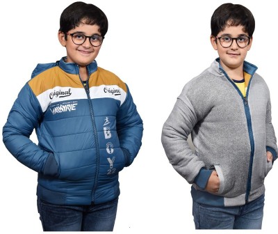 IAC Full Sleeve Printed Boys Jacket