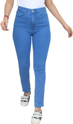 DHYANAM Slim Women Blue Jeans