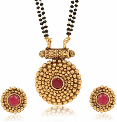 FFC-FASHION FOR CHOICE Copper Gold-plated Gold Jewellery Set(Pack of 1)