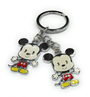 swagtreg Metallic Two Mickey Mouse Key Chain