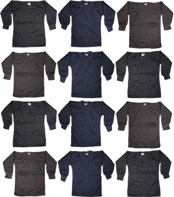 ATXP Top For Boys & Girls(Multicolor, Pack of 12)